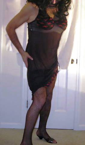 Sissy Loves Fishnet Stockings #9766737