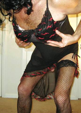 Sissy Loves Fishnet Stockings #9766743