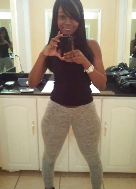 Young Ebony Hotties (Leggings Edition) #11169585