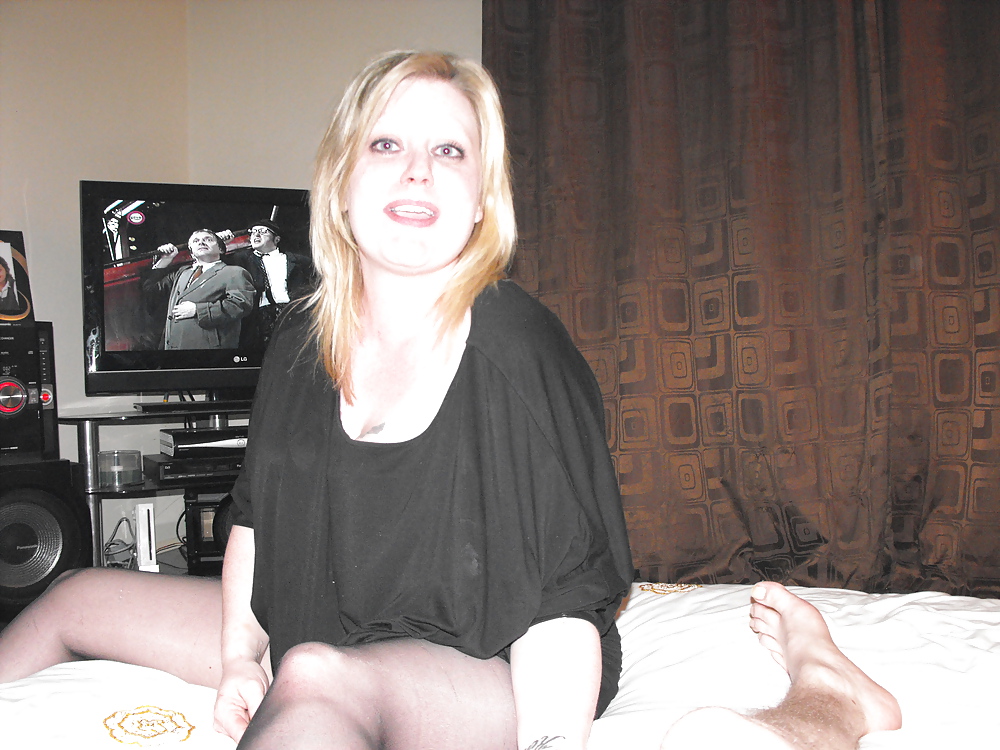 Em's nylon feet and pussy #9885478