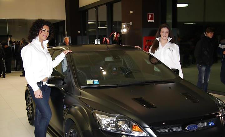 Animated Women on the Automobile Showcase #9699851