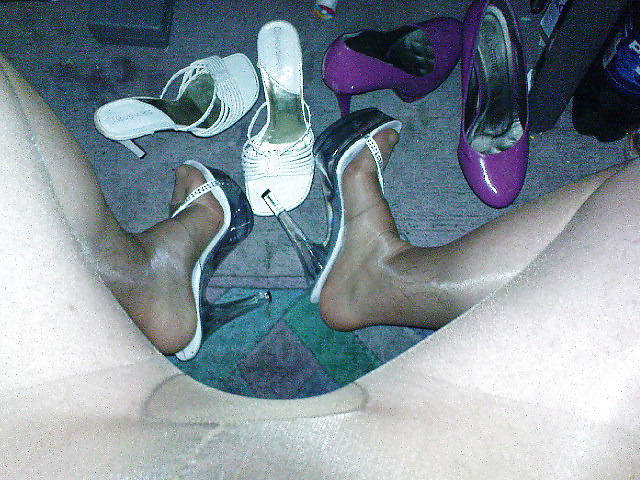 Ich in nylons heels #22332128