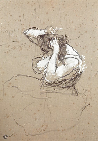 描かれたエロとポルノアート14 - アンリ・ド・トゥールーズ - ロートレック
 #6898471