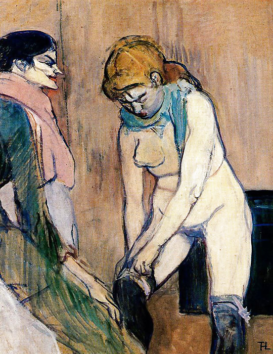 Pintado ero y arte porno 14 - henri de toulouse - lautrec
 #6898477