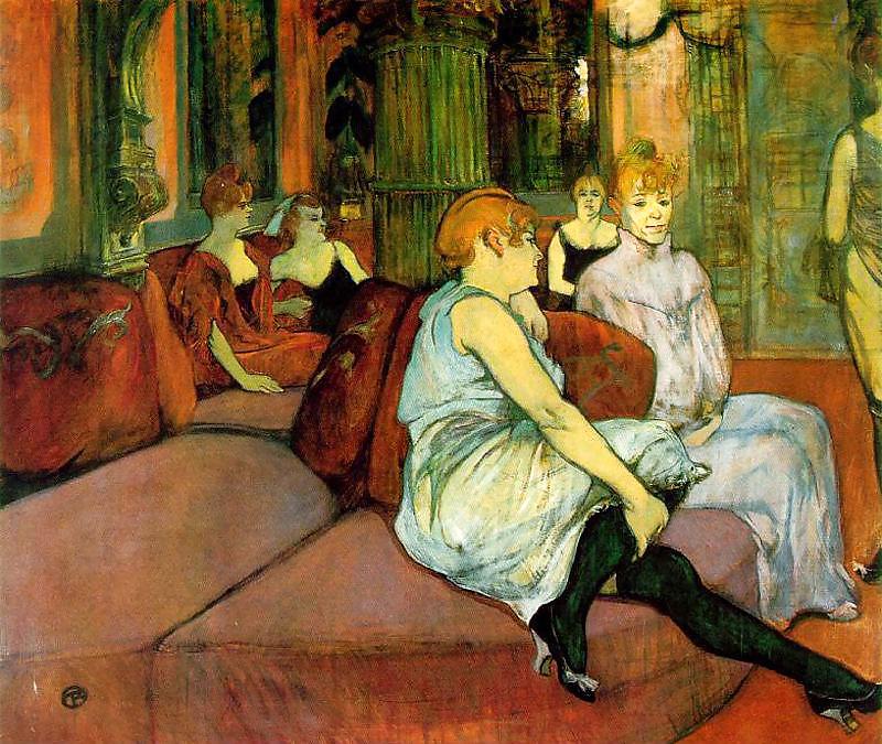 Painted Ero and Porn Art 14 - Henri de  Toulouse - Lautrec #6898524