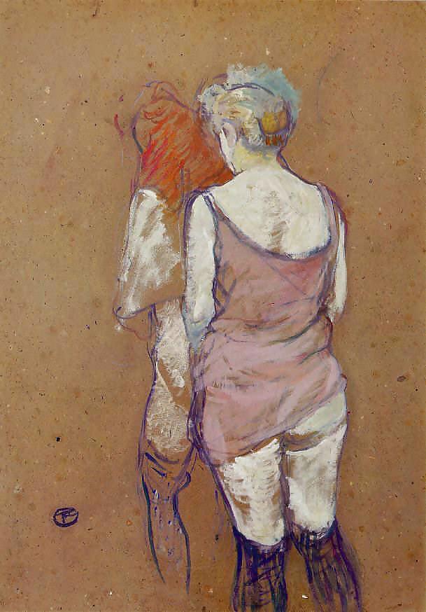 Painted Ero and Porn Art 14 - Henri de  Toulouse - Lautrec #6898689