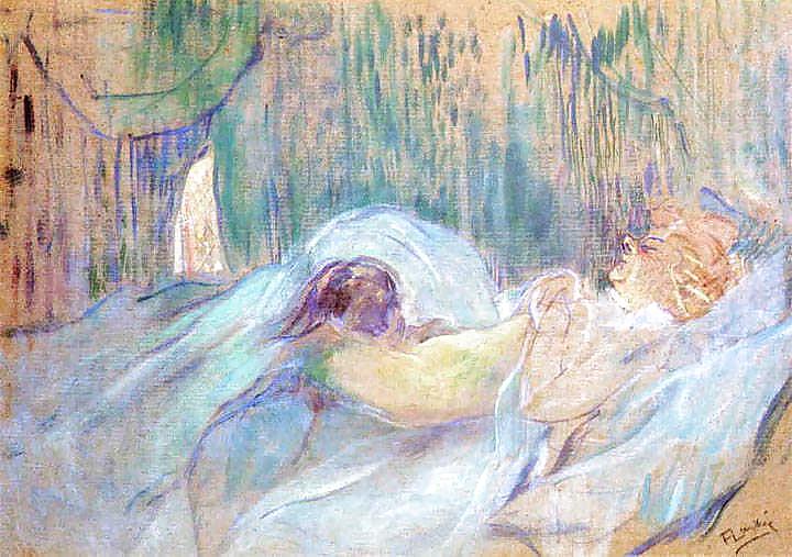 Painted Ero and Porn Art 14 - Henri de  Toulouse - Lautrec #6898694