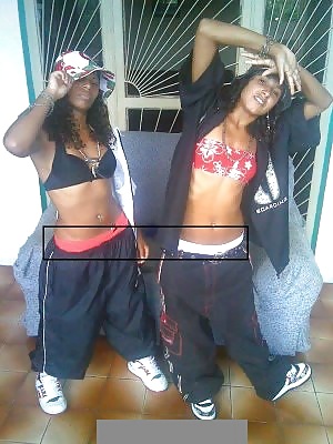 Girls from the favelas of Rio de Janeiro.(Personal Archive)1 #14237319