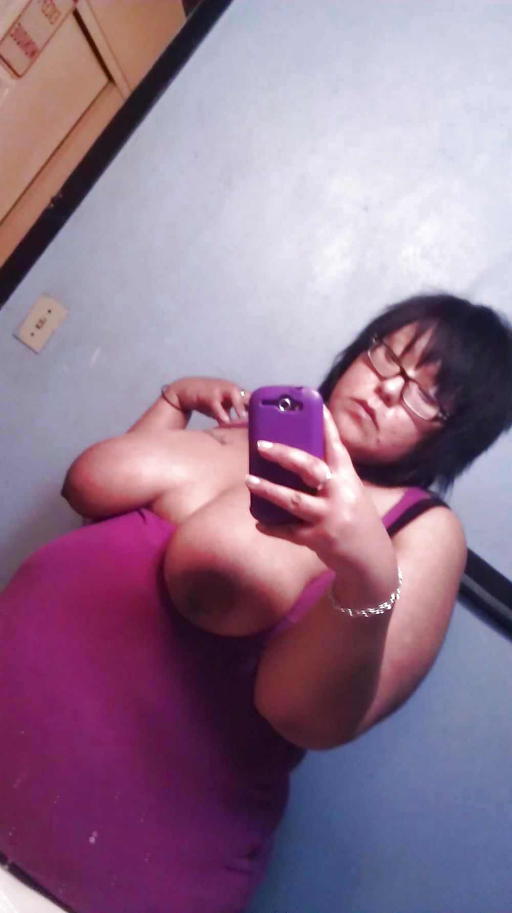 FAT ASIAN WHORE WITH BIG HANGERS #13563353