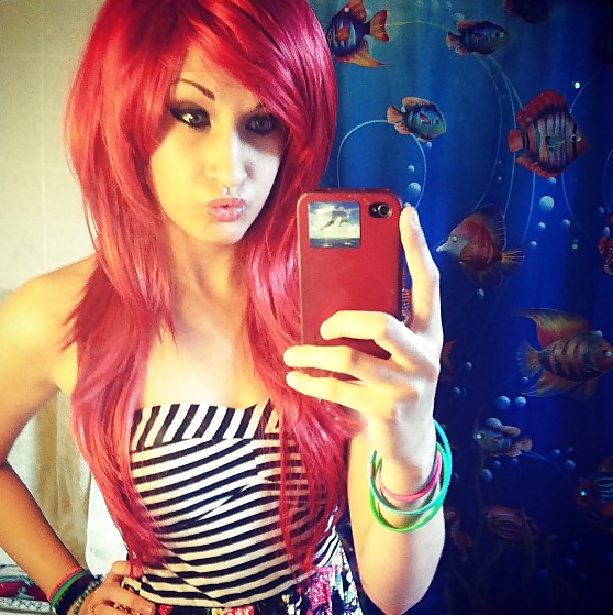 Facebook Emo Gothic Scene Girl Selfies Part 2 #20174311