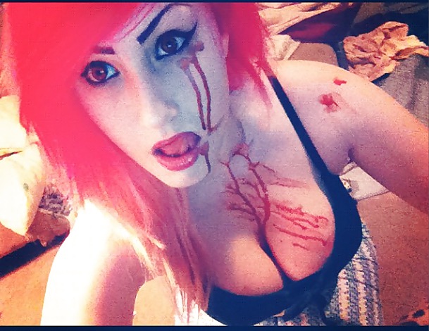 Facebook Emo Gothic Scene Girl Selfies Part 2 #20174499