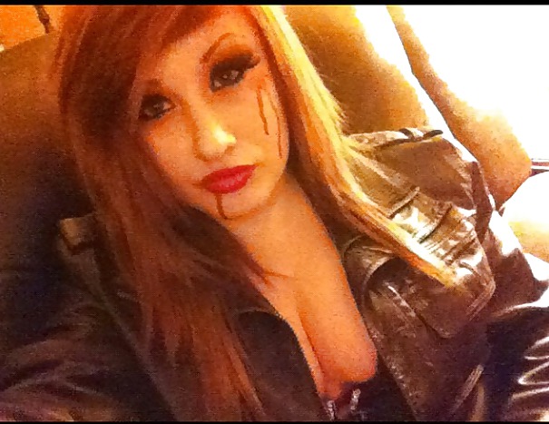 Facebook Emo Gothic Scene Girl Selfies Part 2 #20174529