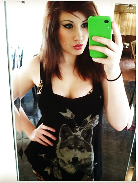 Facebook Emo Gothic Scene Girl Selfies Part 2 #20174573