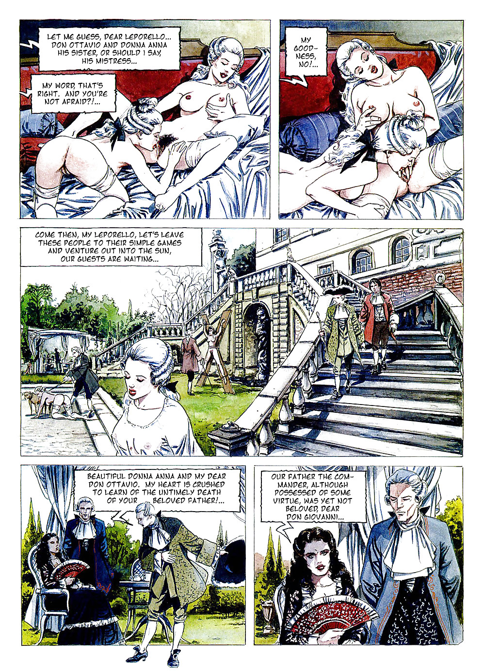 Erotic Comic Art14 -  Don Giovanni #17531239