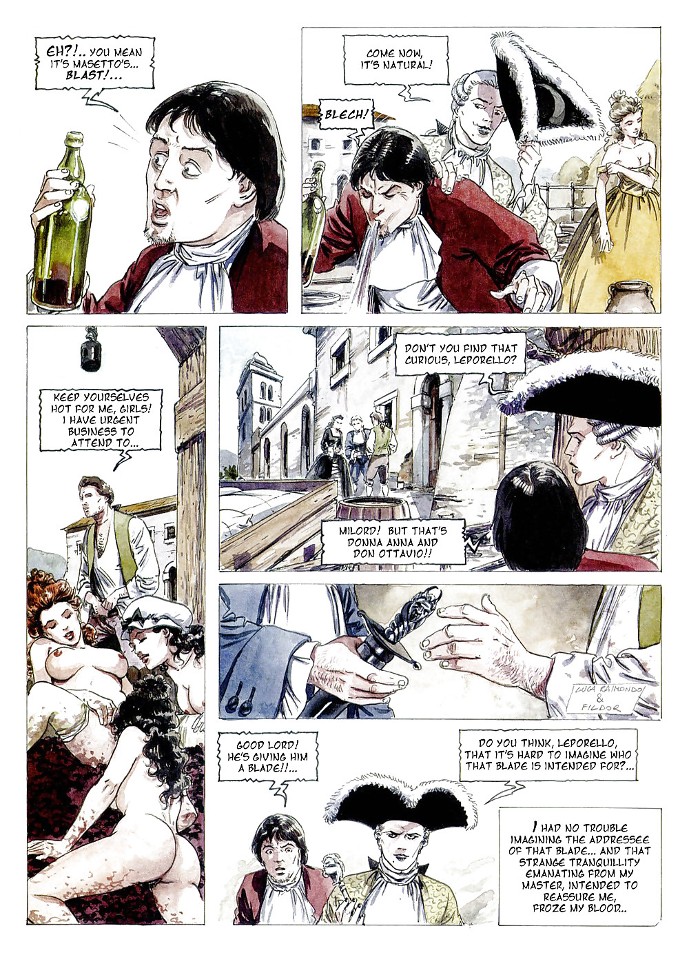 Arte de cómic erótico14 - don giovanni
 #17531327