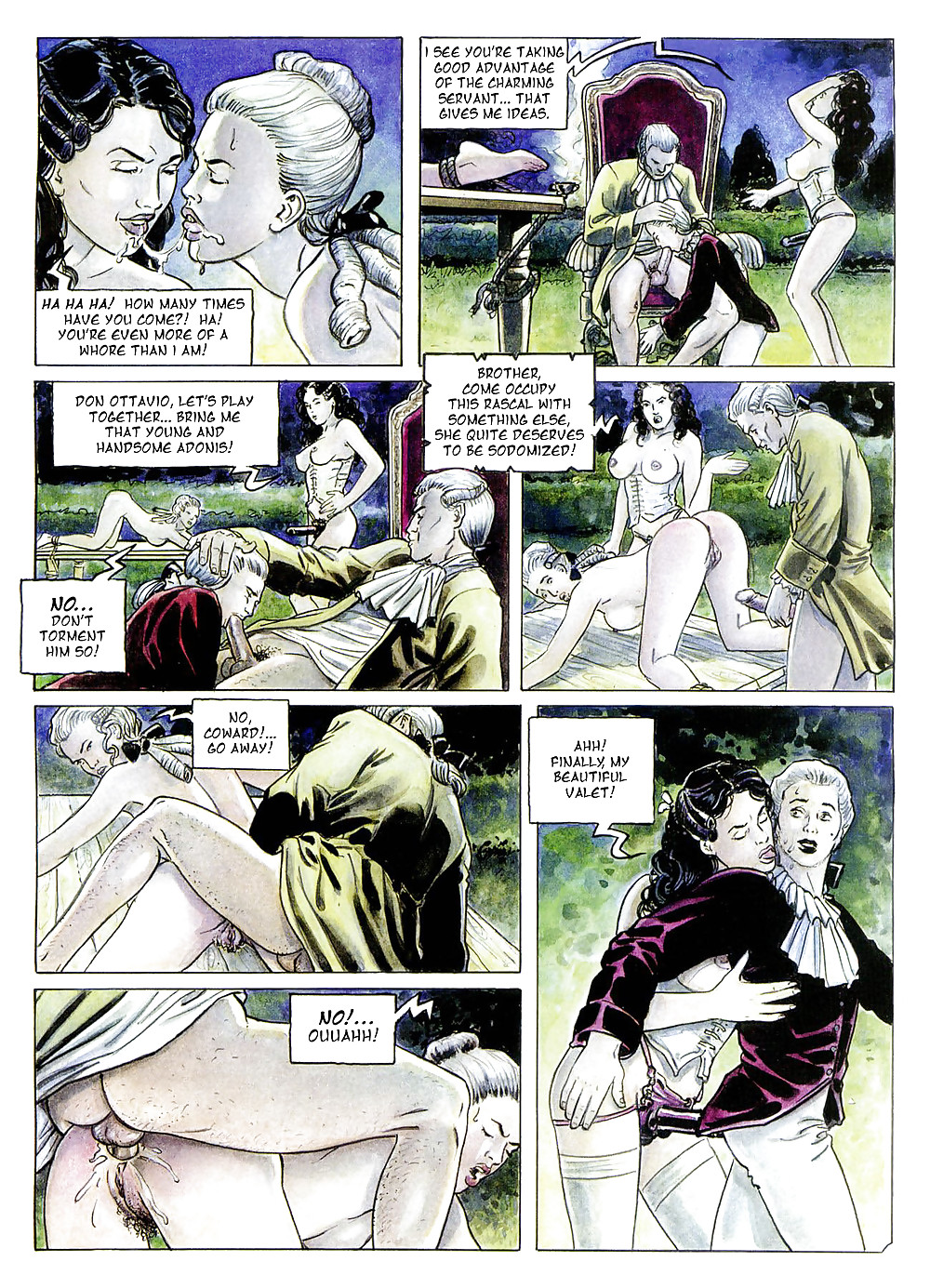 Erotic Comic Art14 -  Don Giovanni #17531489