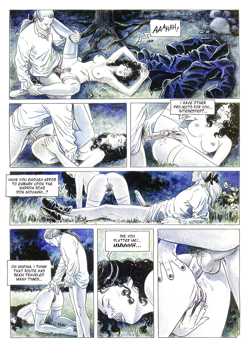 Fumetto erotico art14 - don giovanni
 #17531556