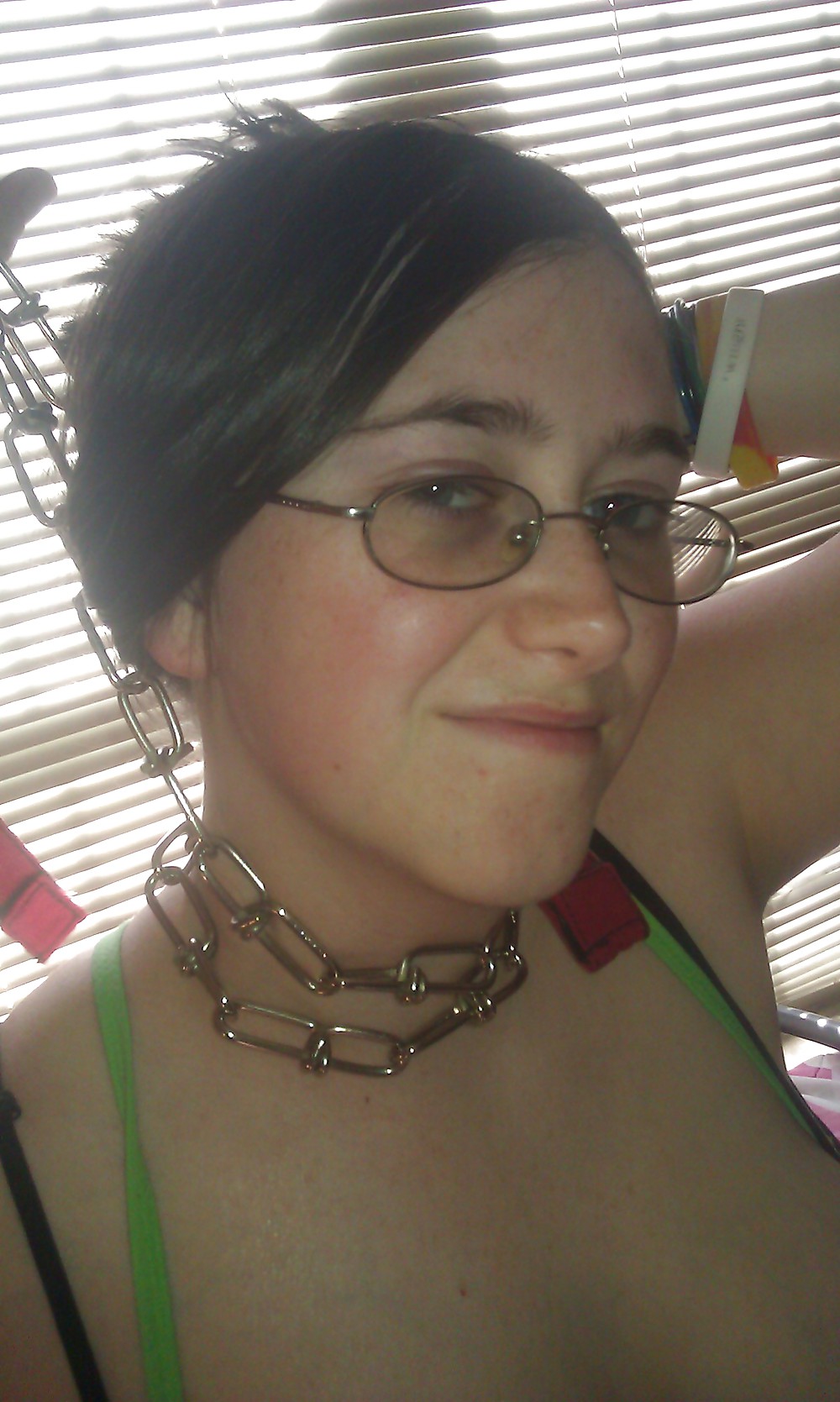 My girlfriend, ashlee. Cute with glasses, and big tits! #8303784