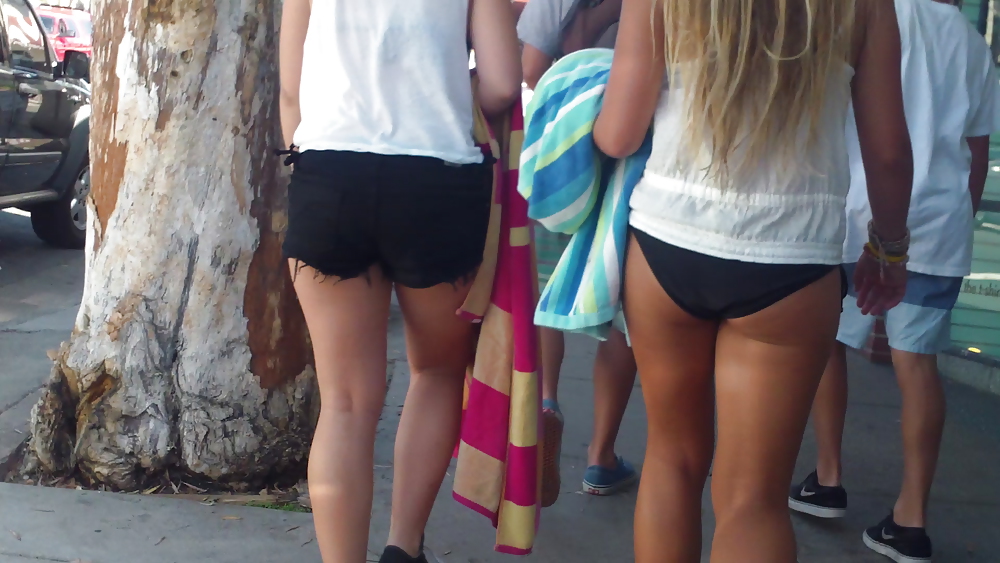 Butts & ass in bikinis at the beach part 3 #11940366