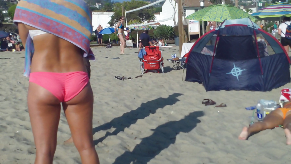 Butts & ass in bikinis at the beach part 3 #11940594