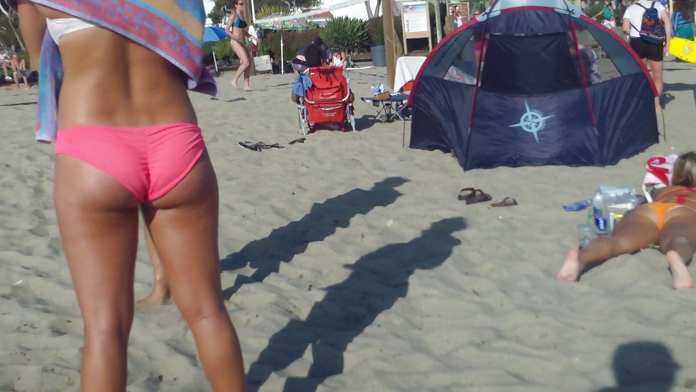 Butts & ass in bikinis at the beach part 3 #11940615