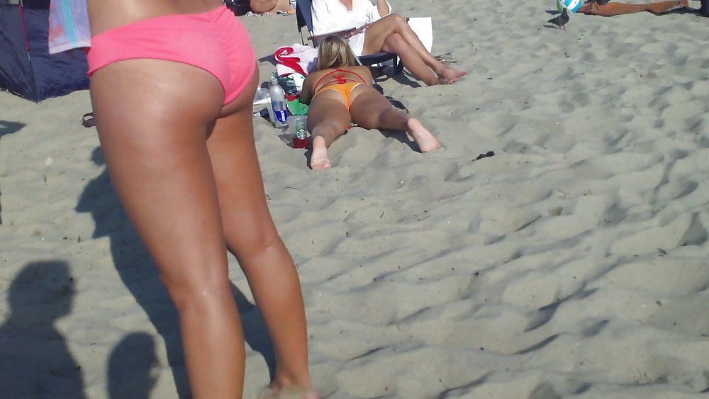 Butts & ass in bikinis at the beach part 3 #11940643