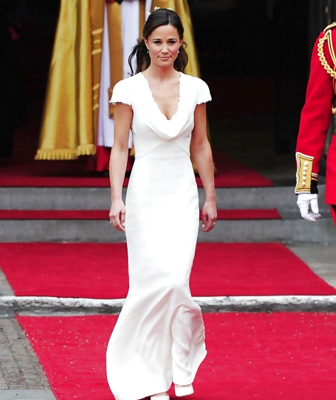 Pippa Middleton sexy white bikini #3738935