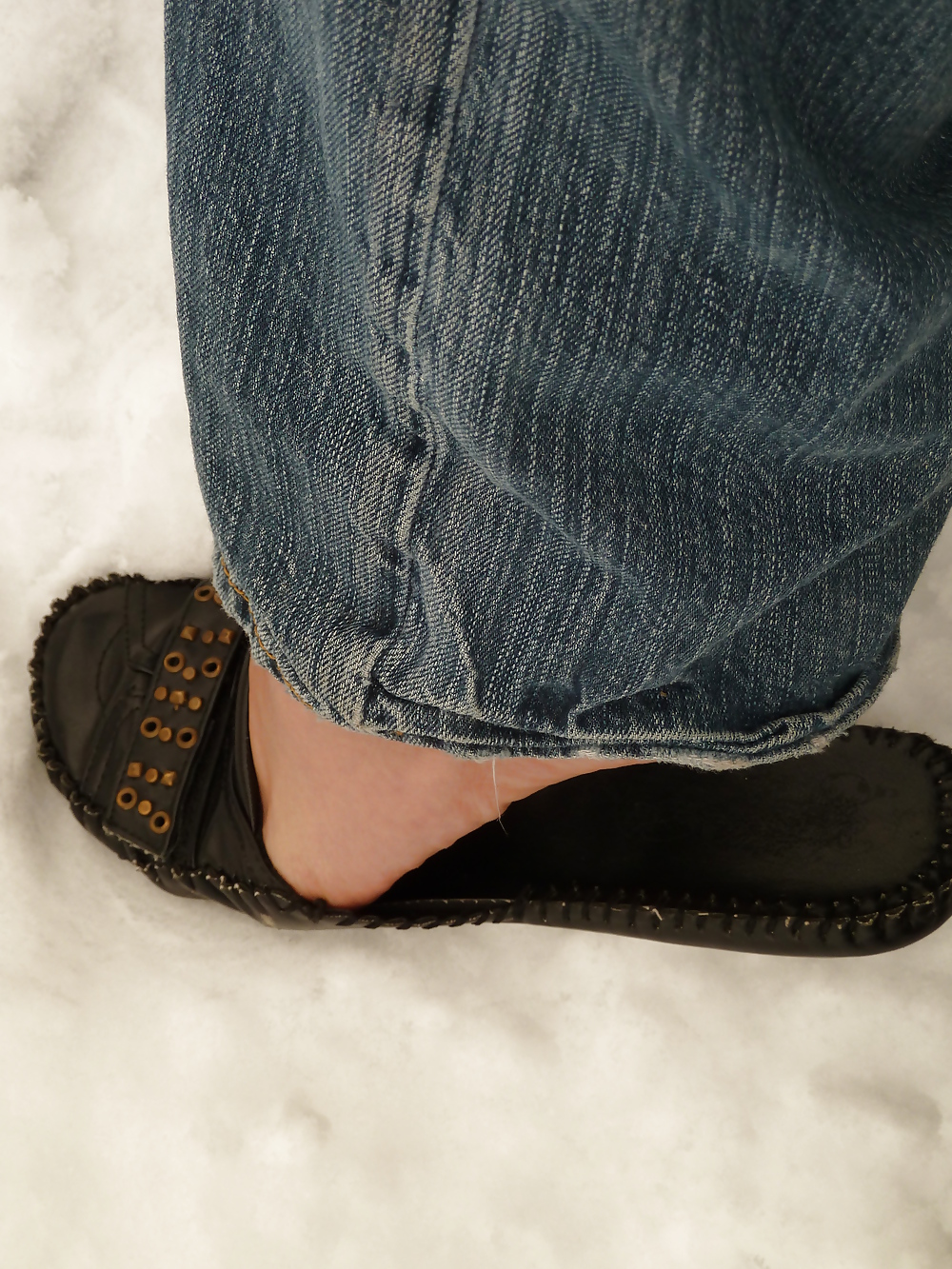 Feet in snow #8299016