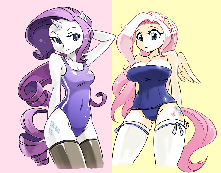 Rarity and fluttershy  #17335266