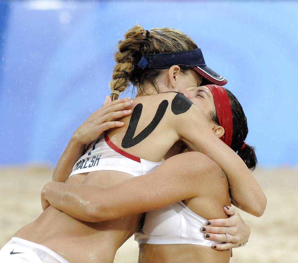 Misty May Treanor & Kerry Walsh BVB match in Beijing #2976615