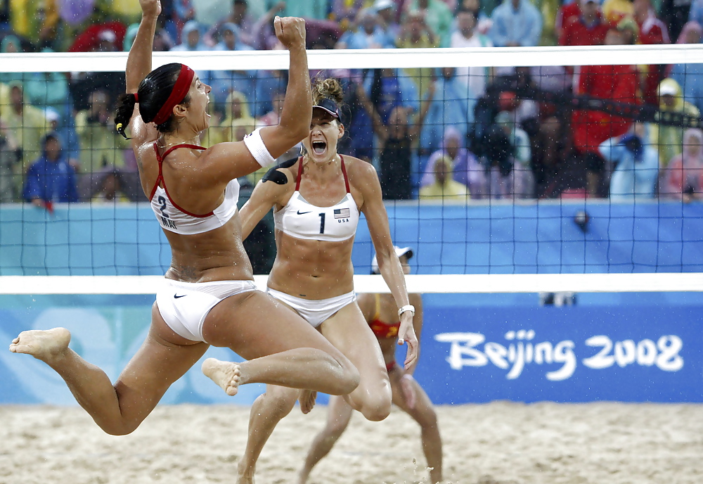 Misty May Treanor & Kerry Walsh BVB match in Beijing #2976850