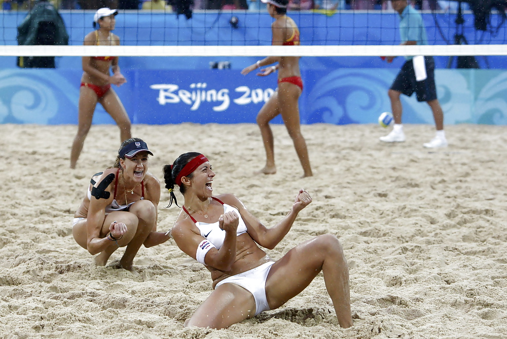 Misty May Treanor & Kerry Walsh BVB match in Beijing #2976978