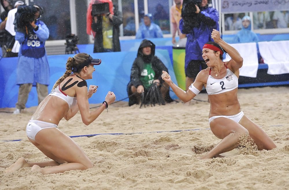Misty May Treanor & Kerry Walsh BVB match in Beijing #2977112
