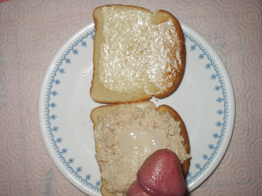 Sperma Auf Thunfisch-Sandwich #5952664