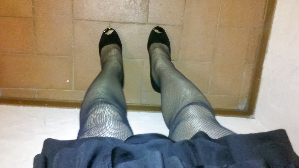 Miniskirt and new shoes #14640133