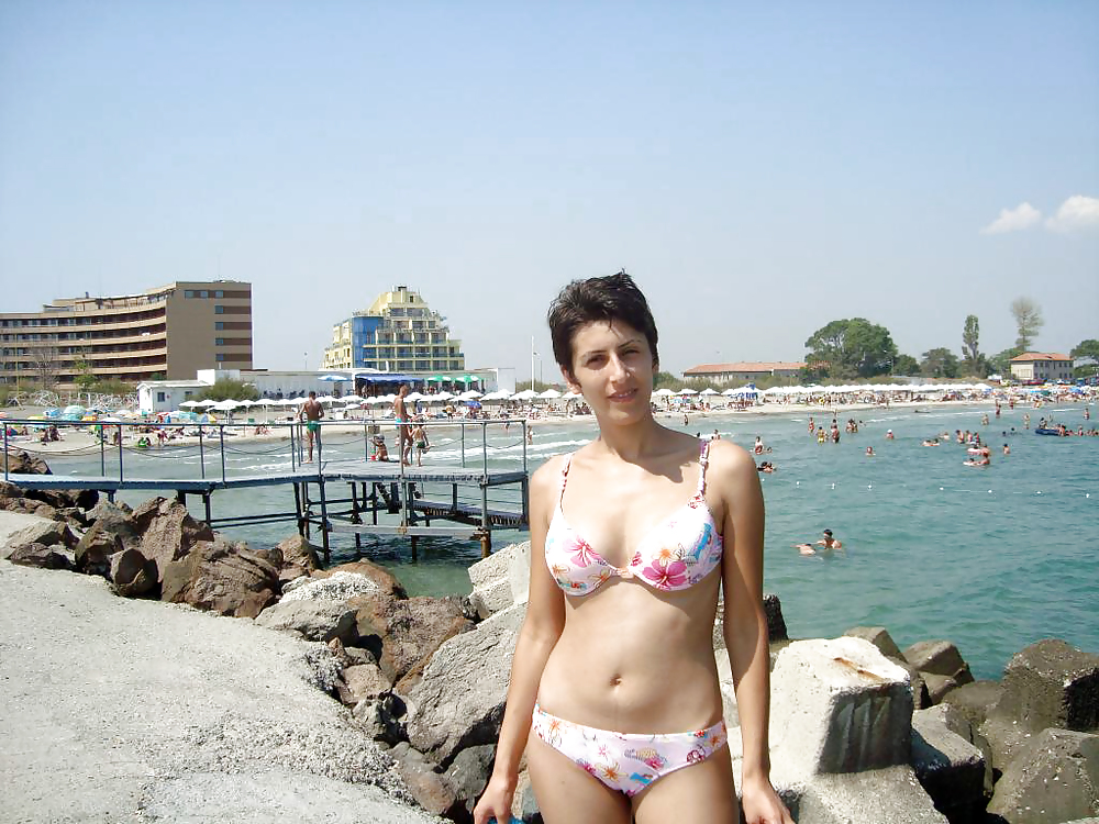 Bulgarisch Strand Mädchen Aus Schwarzen Meer - Xi #14999754