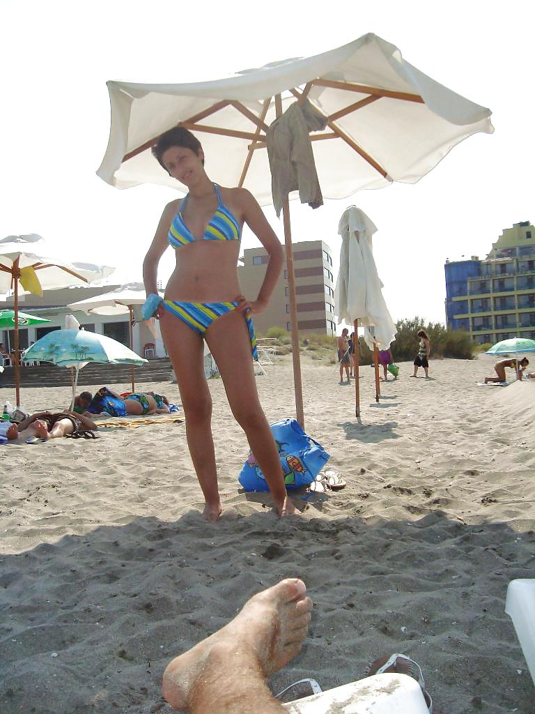 Bulgarisch Strand Mädchen Aus Schwarzen Meer - Xi #14999762