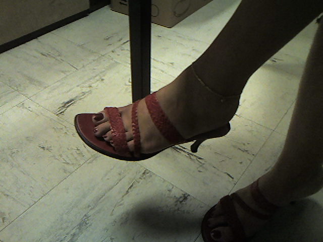 French Mature Evelyne's Feet 2 #3754772