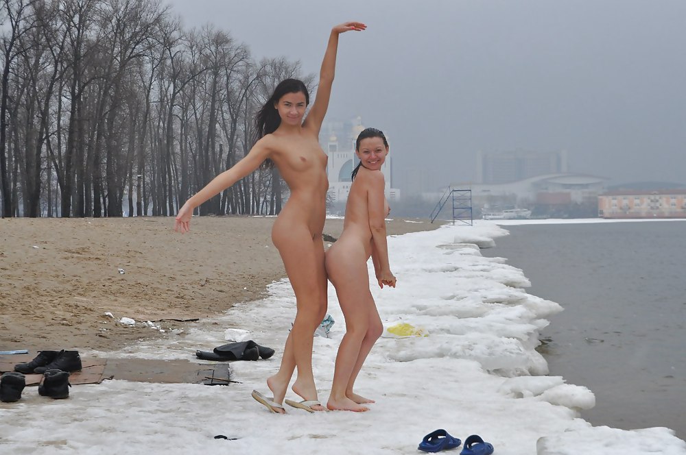 Nudist winter cold #13416173
