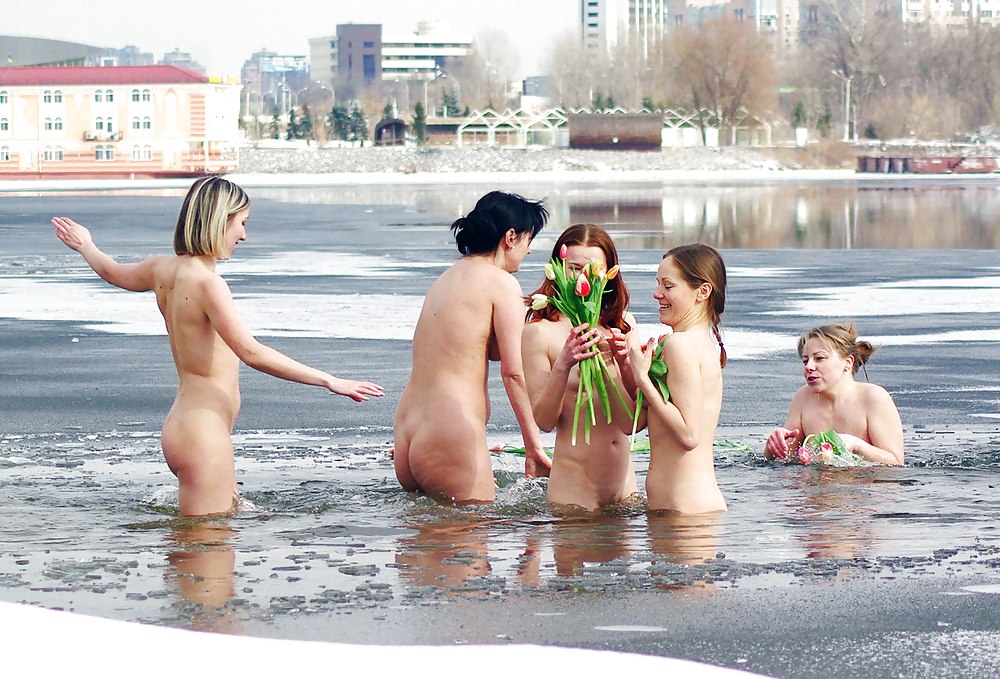 Nudist winter cold #13416818