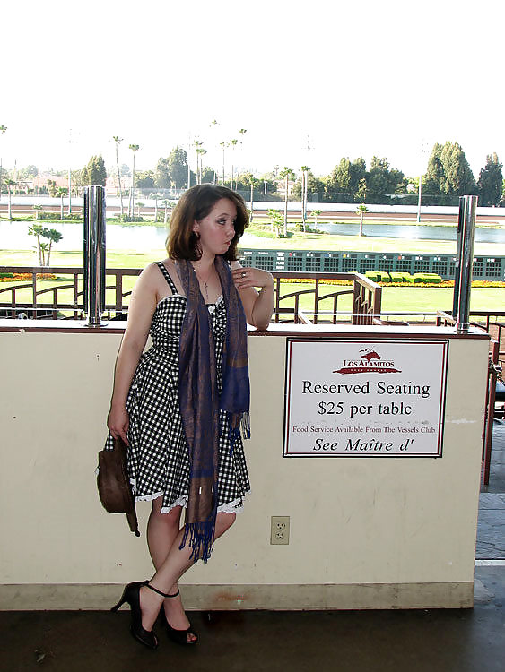 Flasing At The L.A. Racetrack #1224319