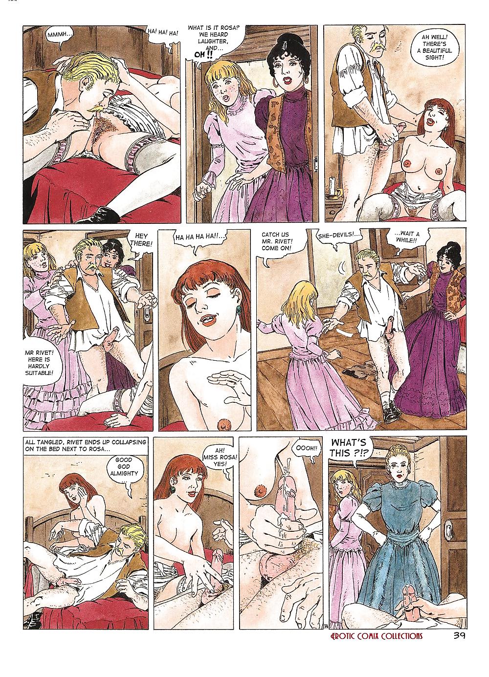 Erotic Comic Art 25 - The Tellier House #20416459