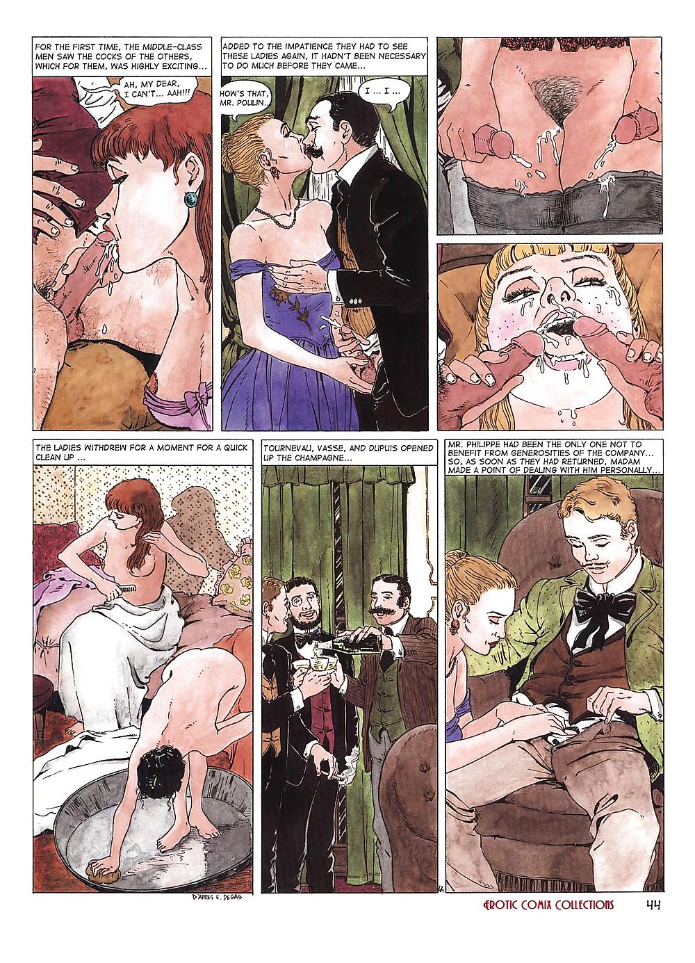 Erotic Comic Art 25 - The Tellier House #20416502