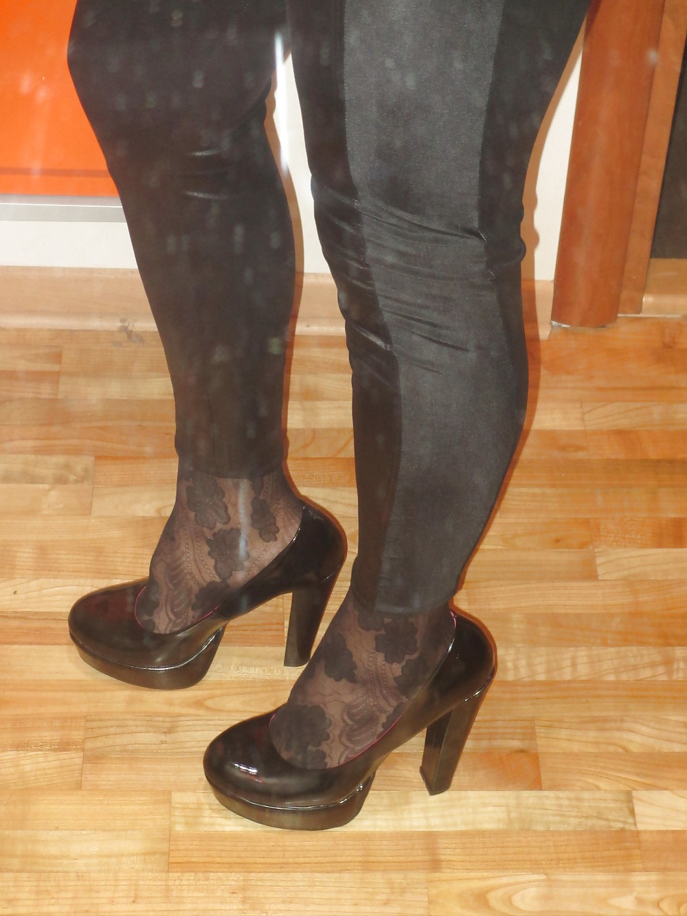 More High Heels, Nylons and Sperm #19314120