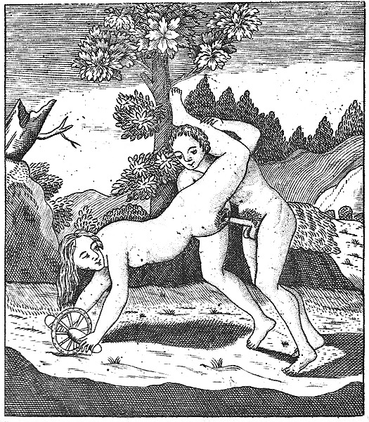 Erotische Buchillustrationen 1 - Die Schule Der Frauen #12990671
