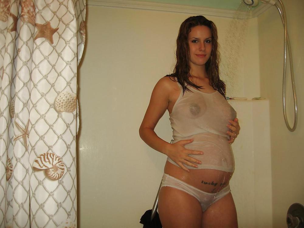 Pregnant Babes - Sexy In Lingerie! #21711633