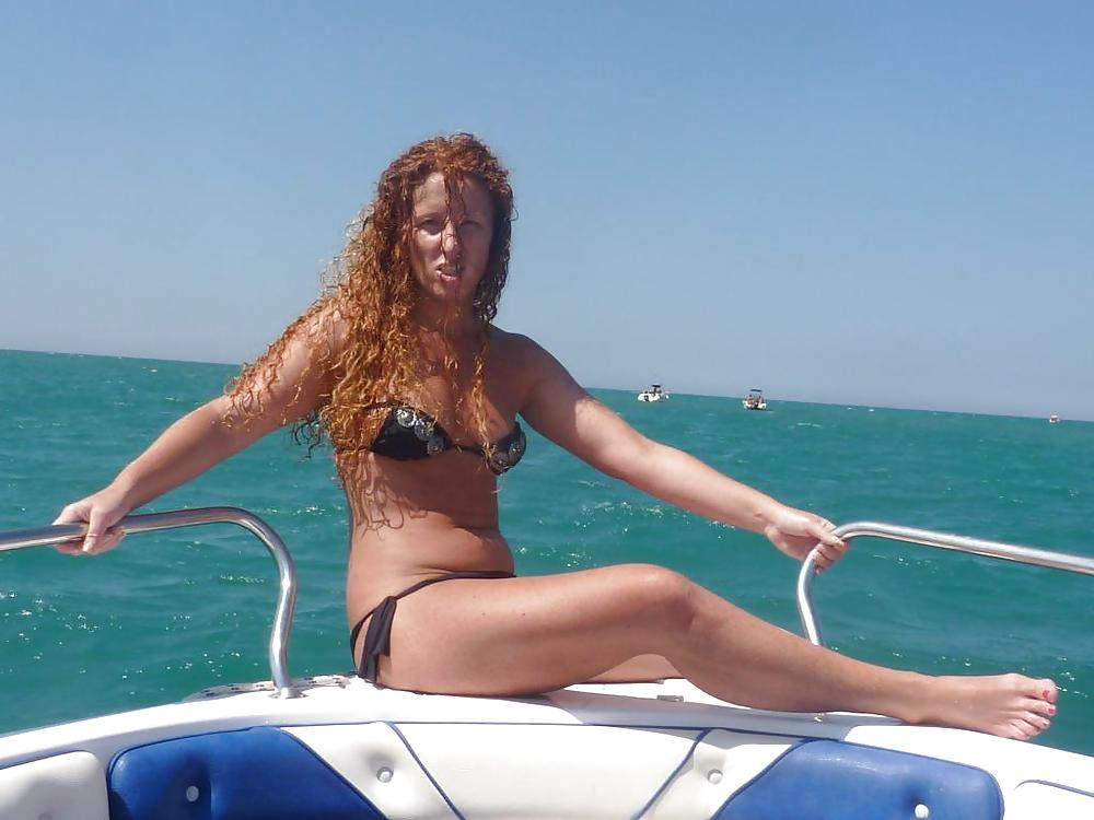 Hotlegs-sexy redhead milf #4300197