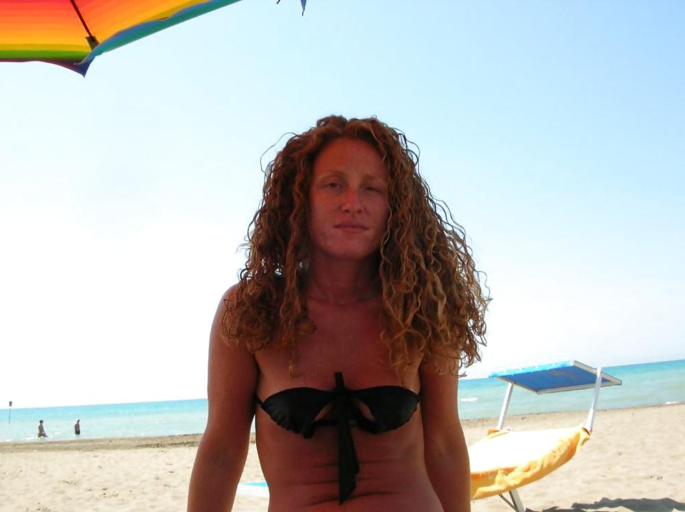 Hotlegs-sexy redhead milf #4300222