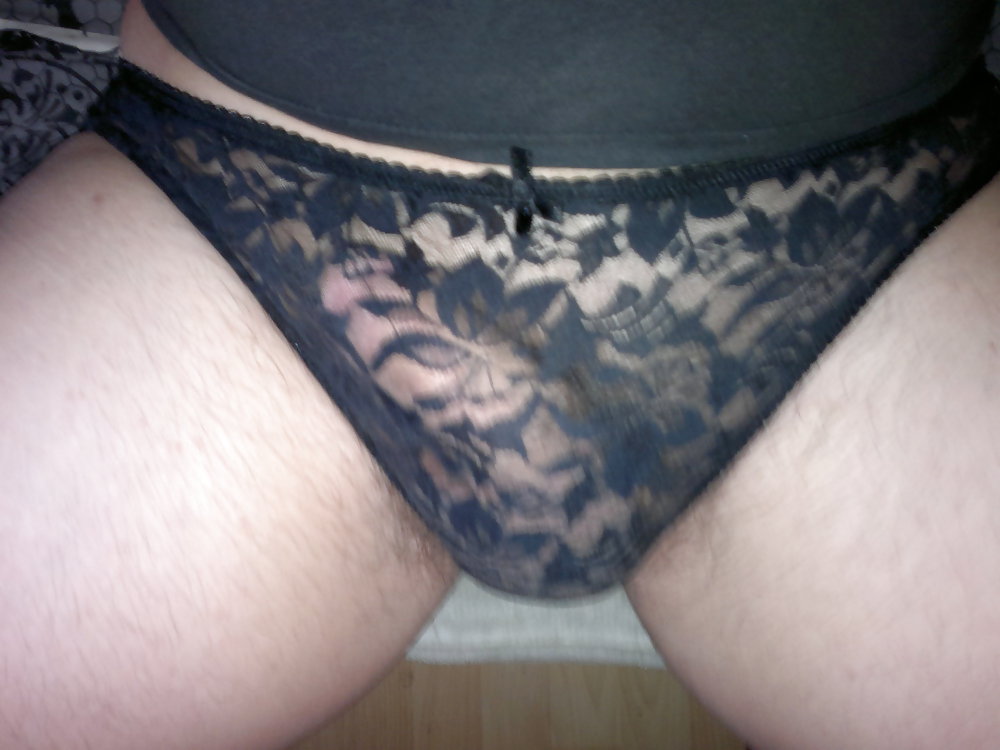 Crossdresser Cumtime En Haut Et String (tpl) #6844289