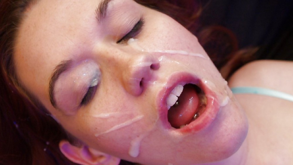 Cum leaks out from beautiful mouths and faces 5 (Camaster) #19007696